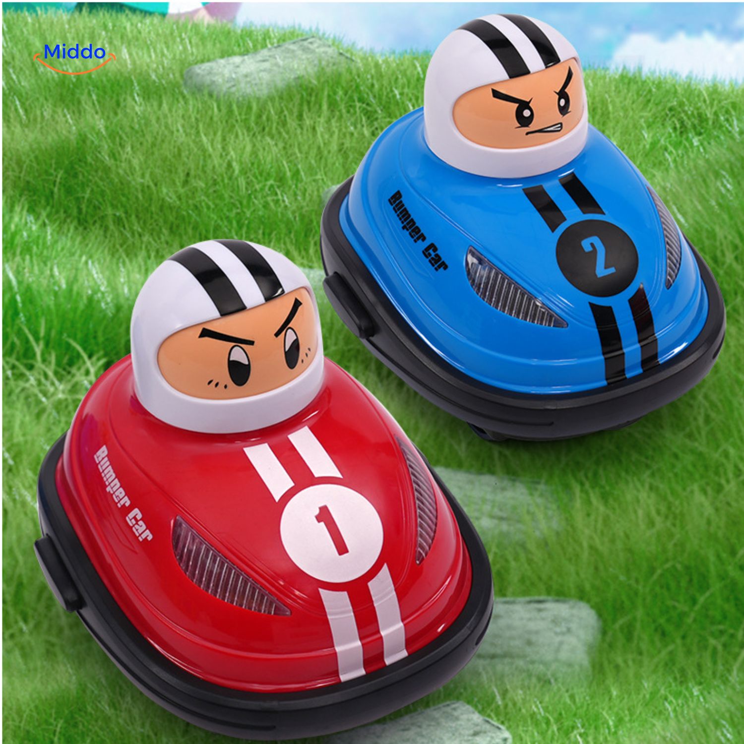 bumperdash duo mini rc drift karts Rennen und Kämpfen für Kinder Middo