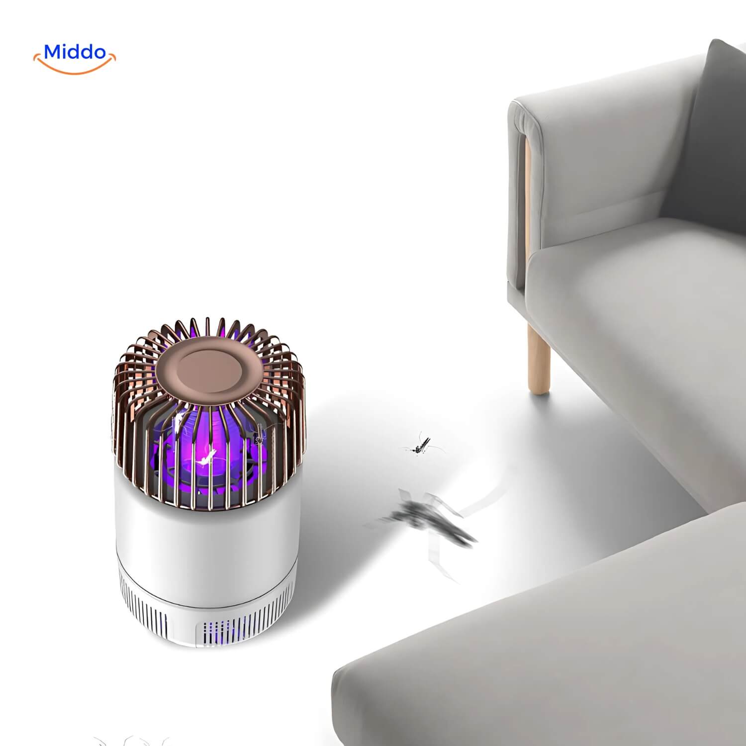 Buzzawaytm Elektrische Mückenlampe im Wohnzimmer