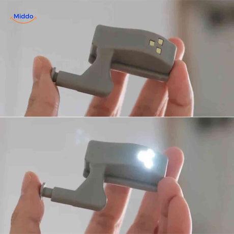 cabintra lampe Scharnierlampen mit gelben LEDs Set von drei