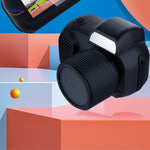 Kamera Nahaufnahmeobjektiv und Blitzdetails