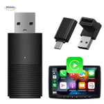 CarLink™ Pro Komplettset mit Adapter, USB-C-Converter und Apple CarPlay Schnittstelle auf Display