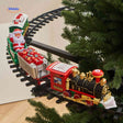 Weihnachtsbahn Dampf-Lokomotive Weihnachtseisenbahn Detail www.middo.de