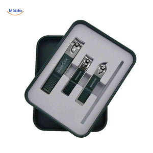 clipora Nagelknipser drei Größen mit Metallnagelfeile www.middo.de
