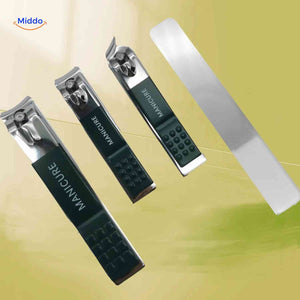 Clipora Nagelknipser Professionelles Maniküre-Set mit Feile www.middo.de