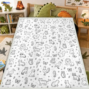 ColorFlow Ausmaldecke - Kleine Tiere