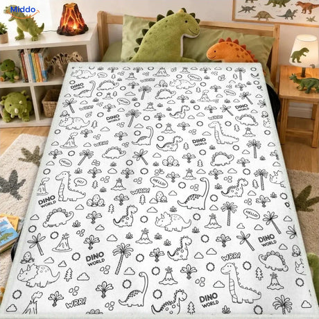ColorFlow Ausmaldecke - Kleine Dinosaurier