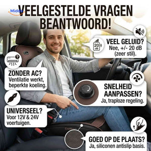 CoolRide™ belüftetes Autositzkissen, Produktbild 8