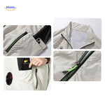 <font style="font-weight: bold;">Cooltop Arbeitsweste mit doppelten Lüftungsöffnungen und Taschen</font> <a href="https://www.middo.nl">www.middo.nl</a>