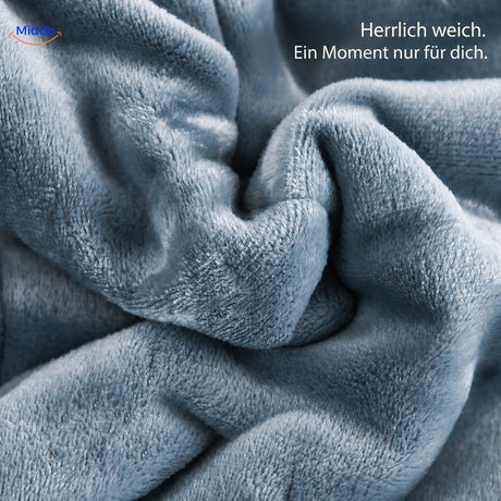 CozyFleece – Nahaufnahme des weichen Flanellstoffs