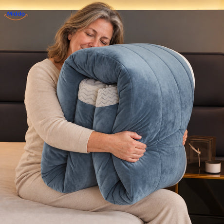 CozyFleece – Stahlblau