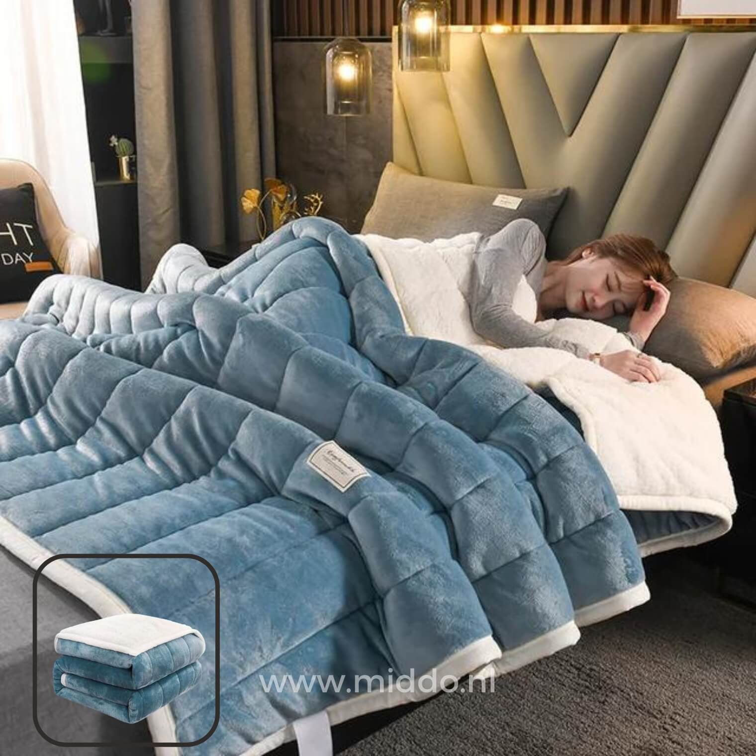 CozyFleece Plüsch-Decke – Ansicht 1