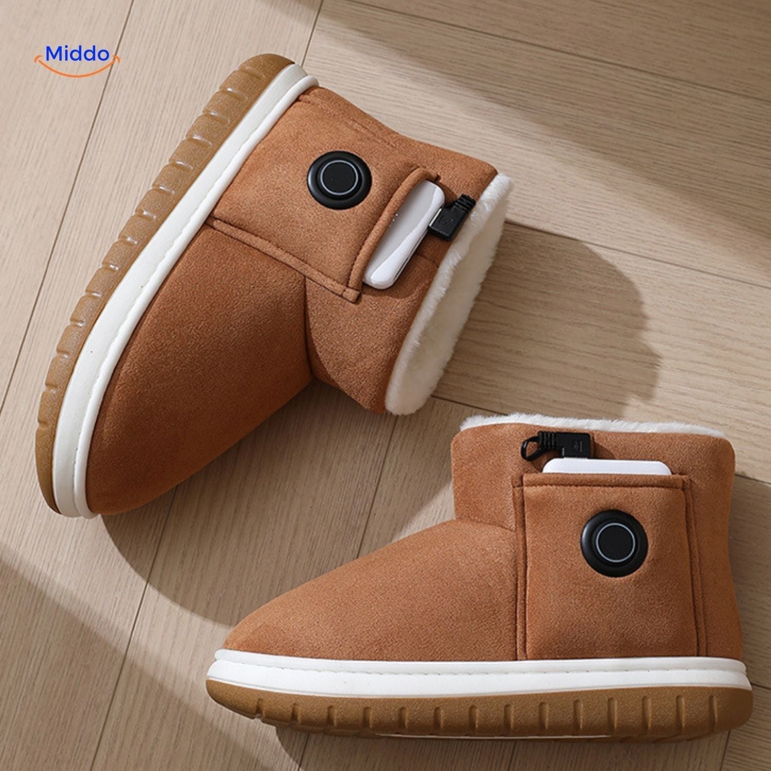 cozyflex warme Schuhe für anpassbare Wärme www.middo.de