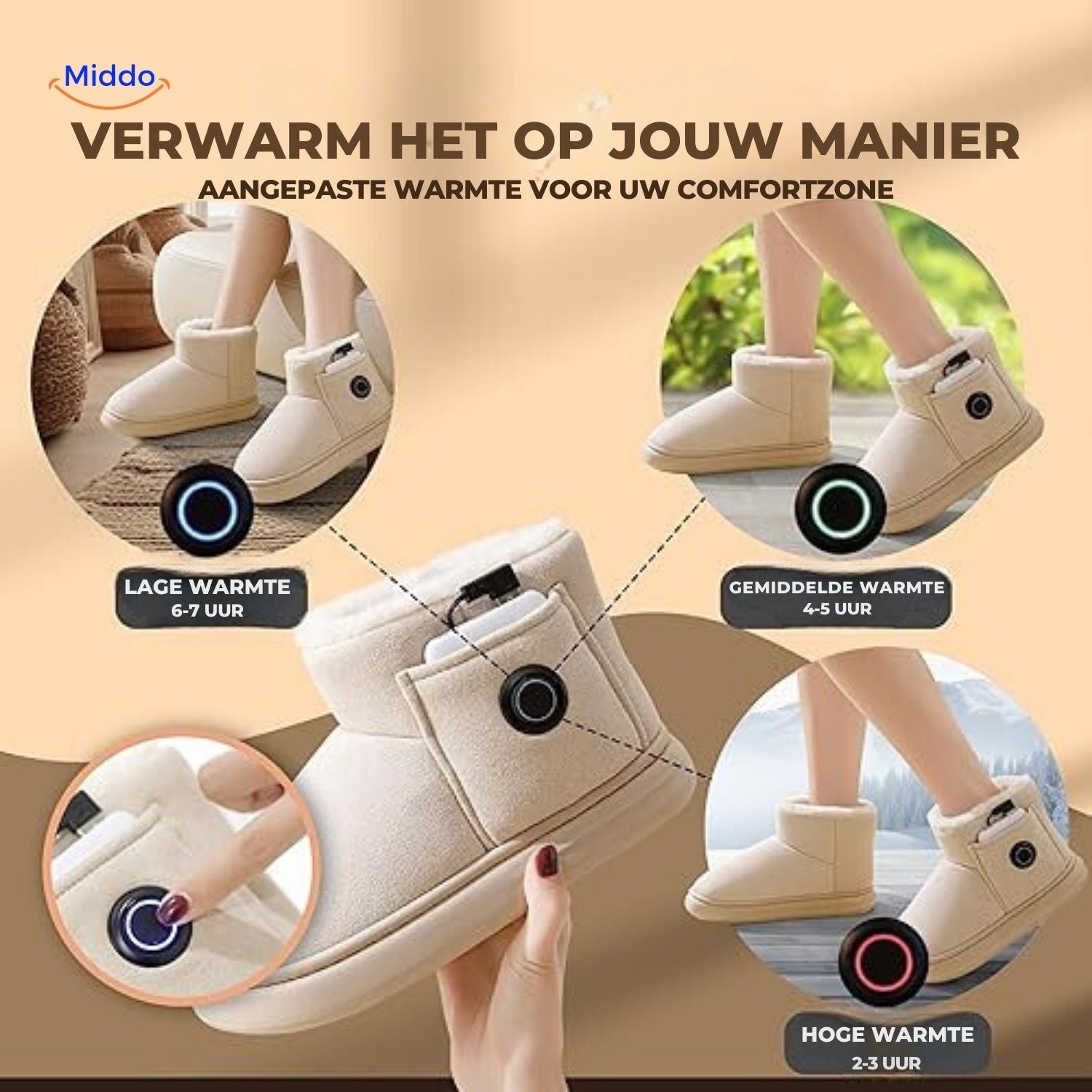 cozyflex weiche Fütterung für zusätzlichen Komfort www.middo.nl