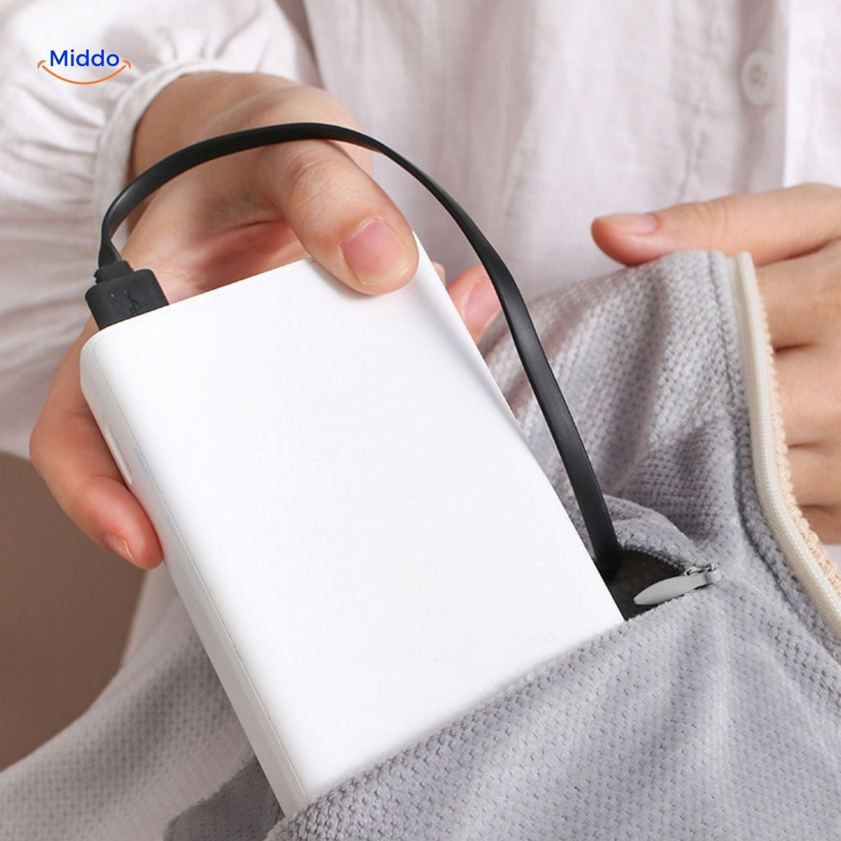 cozywarm USB-Umhang Wärme und Komfort in einem Middo