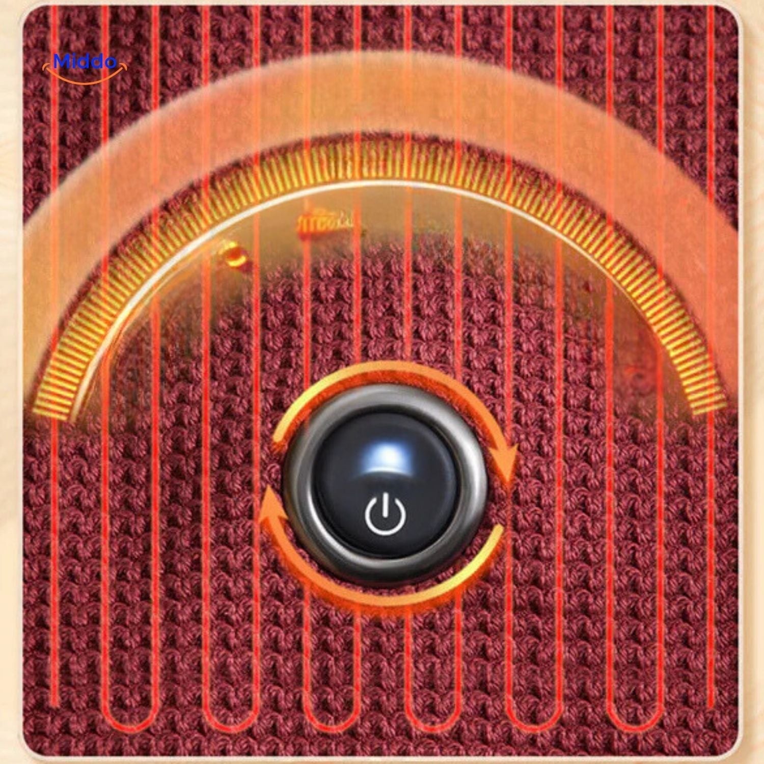 cozywarm USB elektrisches Bettdecke nachhaltig und effizient middo