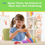 creativafoam Knete Kind spielt mit Modellierknete für zu Hause, Schule und unterwegs www.middo.nl