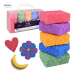 creativafoam Knete bunte Modellierknete-Set mit Box für Kinder www.middo.de