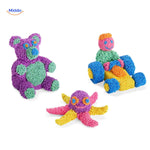 creativafoam Knetspielzeugkreationen von Bär, Auto und Oktopus www.middo.de
