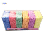 creativafoam Knete weiche Pastellfarben Knete Set in transparenter Box www.middo.nl