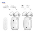 curtana Gardinenmotor komplett Duo-Motoren mit U-I und römischen Schienen Zubehör www.middo.nl