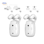 curtana Gardinenmotor Doppelmotorset mit vollständigem Schienenzubehör www.middo.nl