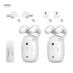 curtana Vorhangmotor Duo-Set mit Touch-freier Fernbedienung und Schienenclips www.middo.de
