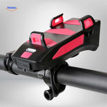 Cyclomax Fahrrad Gadget: Smartphone Halterung, Powerbank, Licht und Hupe – USB aufladbar. Besuchen Sie uns auf www.middo.de!