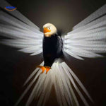 eagleglow wandlampe adler 3d lichtexplosion an der wand www.middo.de