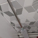 EasyClean ausziehbares Staubtuch reinigt Wand und Decke