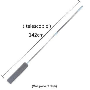 Teleskopisches EasyClean ausziehbares Staubtuch mit einem Tuch