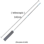 Teleskopischer EasyClean ausziehbarer Staubtuch mit einem Tuch