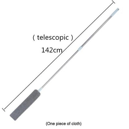 Teleskopischer EasyClean ausziehbarer Staubtuch mit einem Tuch