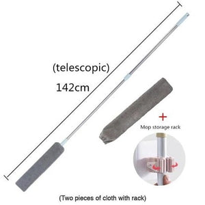 Teleskopisches Staubtuch von 142 cm mit Zubehör