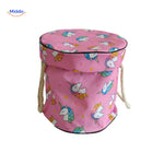 einhorngemusterter Lego-Tote