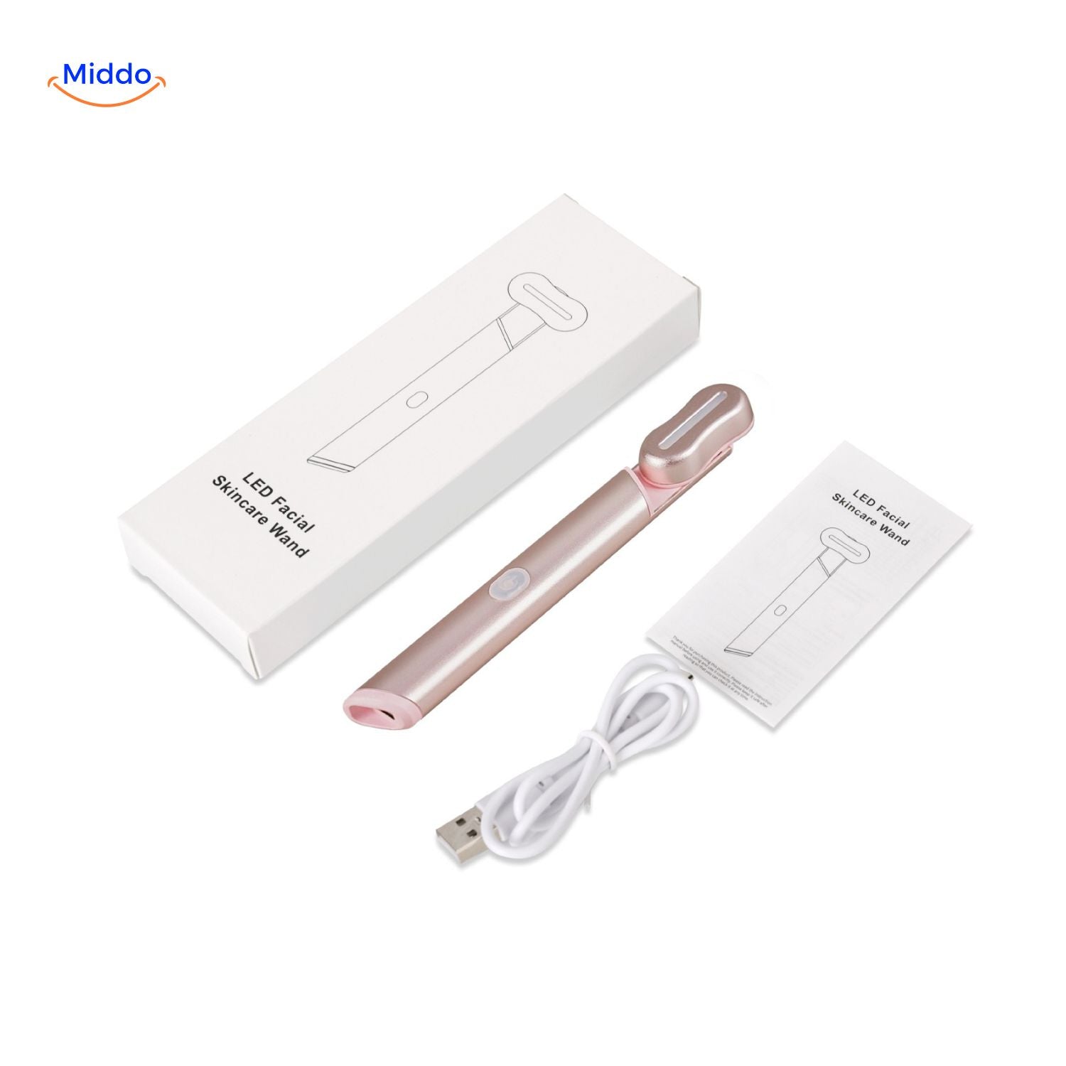 fairyglow LED-Stift Gesichtspflege Ladegerät mit Kabel