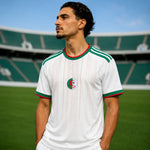 WM 2026 Supportershirt Algerije weiß Fußballshirt für Herren