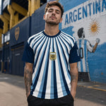 WM 2026 Supportershirt Argentinien in im Retro-Look als Fußballshirt für Herren