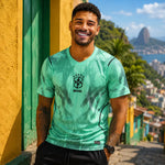 WM 2026 Supportershirt Brasilien in grün als Fußballshirt für Herren