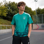 WM 2026 Supportershirt Deutschland in grün als Fußballshirt für Herren