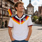 WM 2026 Supportershirt Deutschland in klassisch weiß als Fußballshirt für Herren