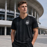 WM 2026 Supportershirt Deutschland in schwarz als Fußballshirt für Herren