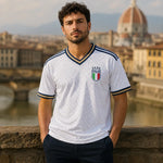 WM 2026 Supportershirt Italien in weiß als Fußballshirt für Herren