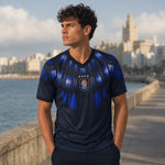 WM 2026 Supportershirt Uruguay in dunkelblau als Fußballshirt für Herren
