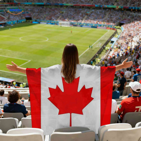 flagora Cape Kanada FlaggenCape Stadion Fan www.middo.de