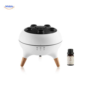 flamora Diffuser mit ätherischer Ölflasche Aromatherapie
