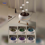 Flamora Diffuser mit Multicolor Licht und Wolkenausstoß www.middo.de