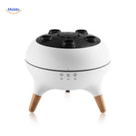 flamora Diffusor moderner Aroma Diffusor mit Holzoptik Füßen www.middo.nl