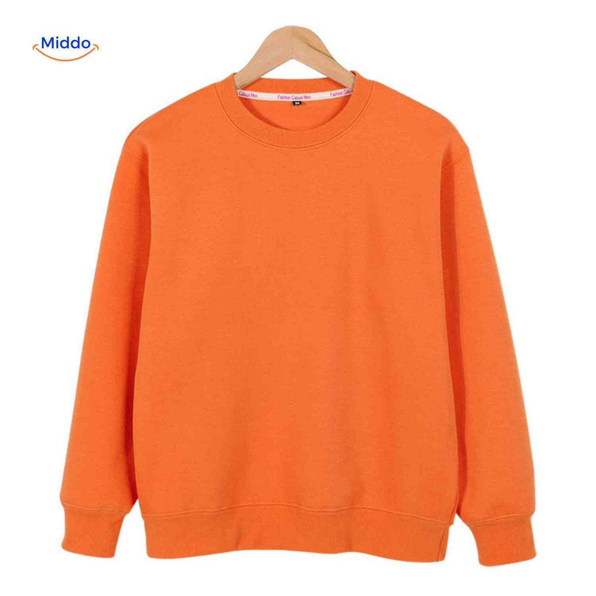 Fleecora Hoodie Basic Sweater unisex comfort www.middo.de