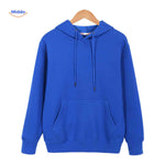Fleecora Hoodie minimalistischer Hoodie met Kängurutasche www.middo.de