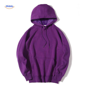 Fleecora Hoodie warmer Hoodie mit Kapuze unisex www.middo.de
